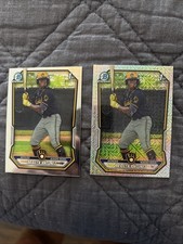 BRAILYN ANTUNEZ 2 Card Lot 2026 Bowman Chrome 1st Mojo Refractor  #BCP-41 / Base