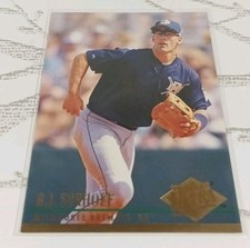 1994 Fleer Ultra Baseball Cards - B.J. Surhoff Milwaukee Brewers #379