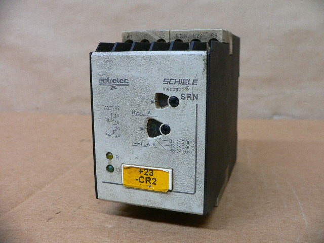 Entrelec Srn Srn Current Monitoring Relay Electrical Control Entrelec Srn