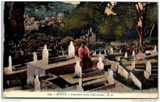 ALGERIA - ALGIERS - el Ketar - the Arab cemeteries.