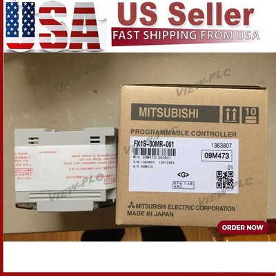 Mitsubishi FX1S-30MR-001 1PC New PLC FX1S30MR001 In Box Free Shipping
