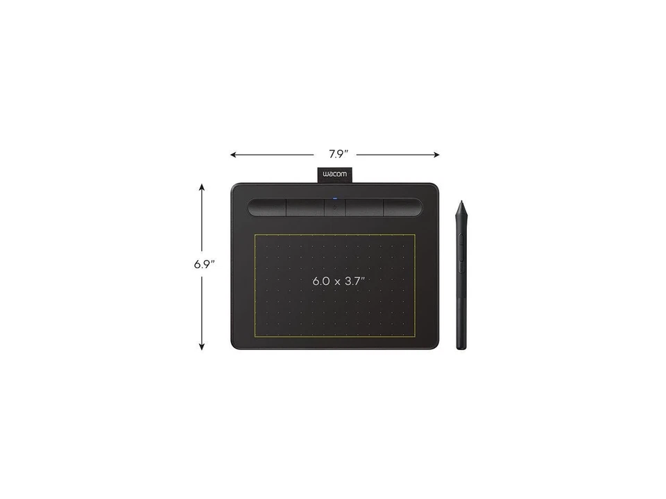 Wacom Intuos Wireless Graphics Drawing Tablet with 3 Bonus Software Included, - Image 4 of 4
