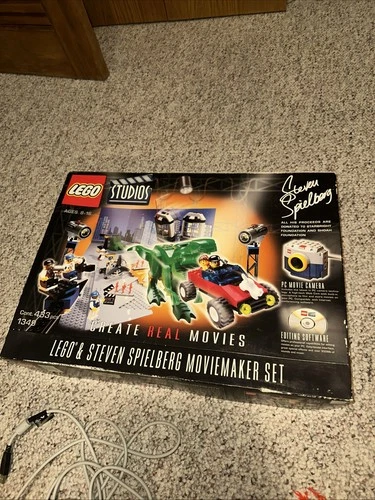 LEGO Studios: #1349 Steven Spielberg Moviemaker Set (2000)  With Box & Camera
