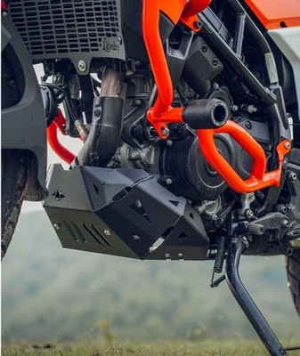 VAMBRACE BASH PLATE SCHWARZ PASSEND FÜR KTM ADVENTURE 390 (AB 2025)