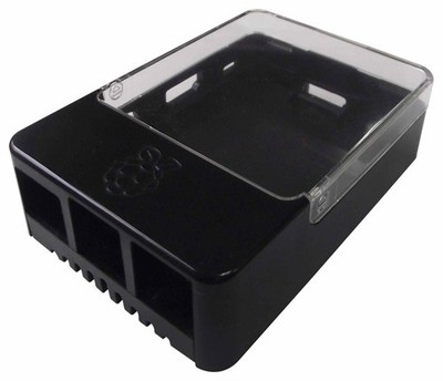 MULTICOMP - Raspberry Pi und HAT Case, schwarz/transparent