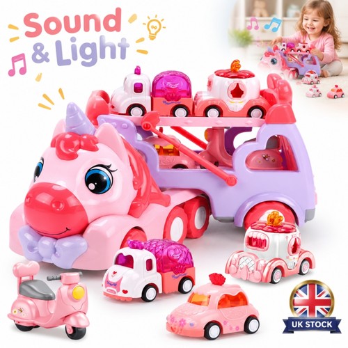 Unicorn Toys for 1-3 Year Old Girl, Unicorn Toys Girl Car Toddler Girl Toys Age
