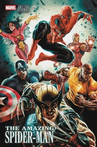 AMAZING SPIDER-MAN #29 LEE BERMEJO AMAZING VISIONS VARIANT (20/05/2026-WK5)