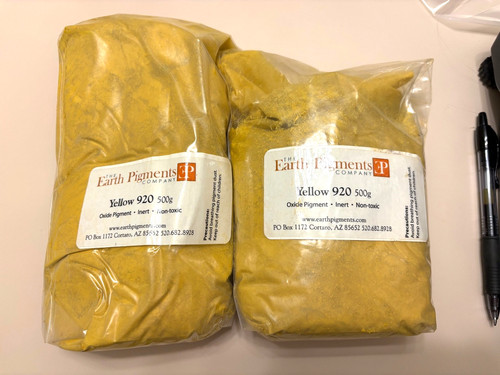Yellow Oxide Powder 920 Pigment Earth Pigments Company Paint, Coatings, Inks