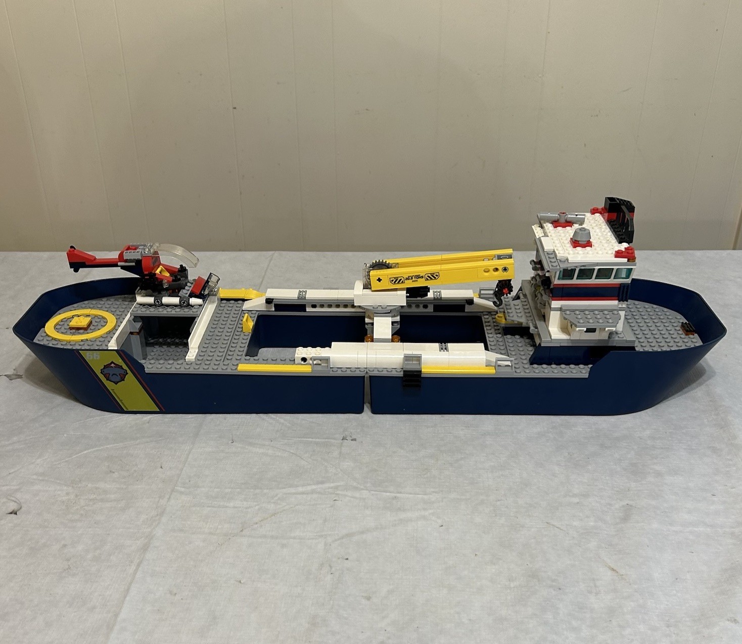 LEGO City Ocean Exploration Ship (60266) - Incomplete Partial Set Boat Ship