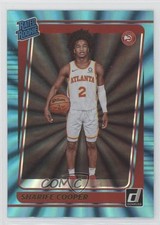2021-22 Panini Donruss Rated Holo Teal Laser Sharife Cooper #208 Rookie RC 0l9v