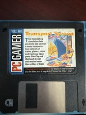 Transport Tycoon Pc 3.5in Computer Game Vintage Software
