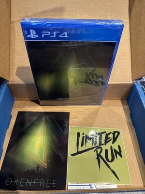 LIMITED RUN GAMES #37 - OXENFREE - PS4 - FACTORY SEALED + Sticker und Karte