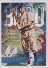 2020 Panini Diamond Kings The 3000 Holo Blue /99 Honus Wagner #3000-2 HOF 1o3y