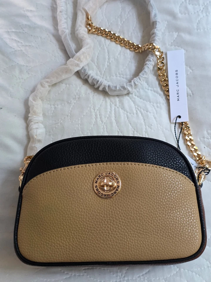 Sac porté épaule cuir MARRON ET MULTICOLORE Marc Jacobs neuf - Photo 4/4