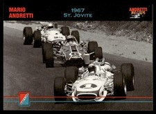 1992 Collect-a-Card Andretti Family Racing Mario Andretti Smokey Yunick #19