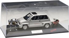 AUTOart 1/18 Honda City Turbo II Silver (includes Motocompo Red)  73284 Unused,