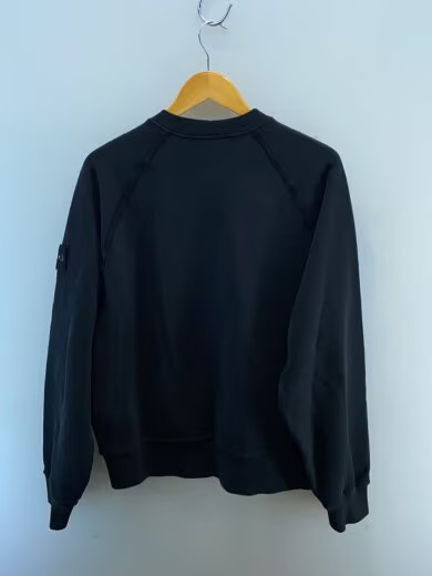 STONE ISLAND/ORGANIC COTTON FLEECE/Sweatshirt/M/Cotton/Black/Solid/K2S156100022/ thumbnail 2