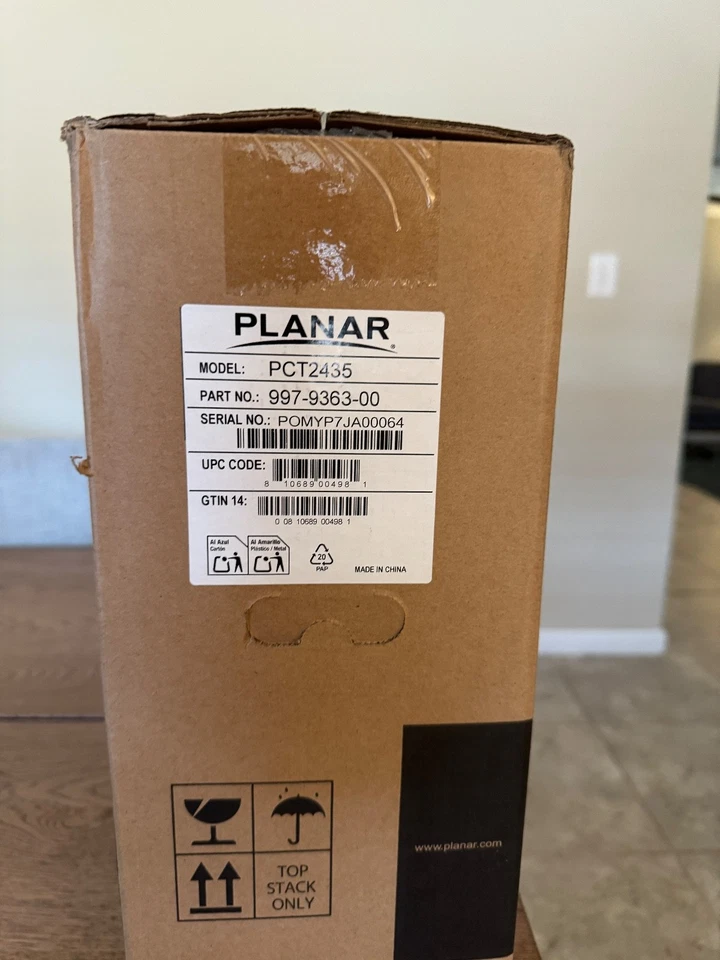 Planar Helium PCT2435 24" Touch Screen LED LCD Full HD Monitor - Black - Image 3 of 4