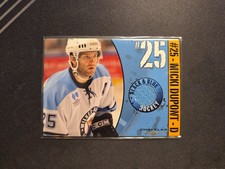 2006/07 Wilkes Barre Scranton WBS Penguins Jersey Card #25 Micki Dupont