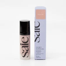 Saie Glowy Super Gel Lightweight Illuminator Roseglow Travel Size 15 ml NIB