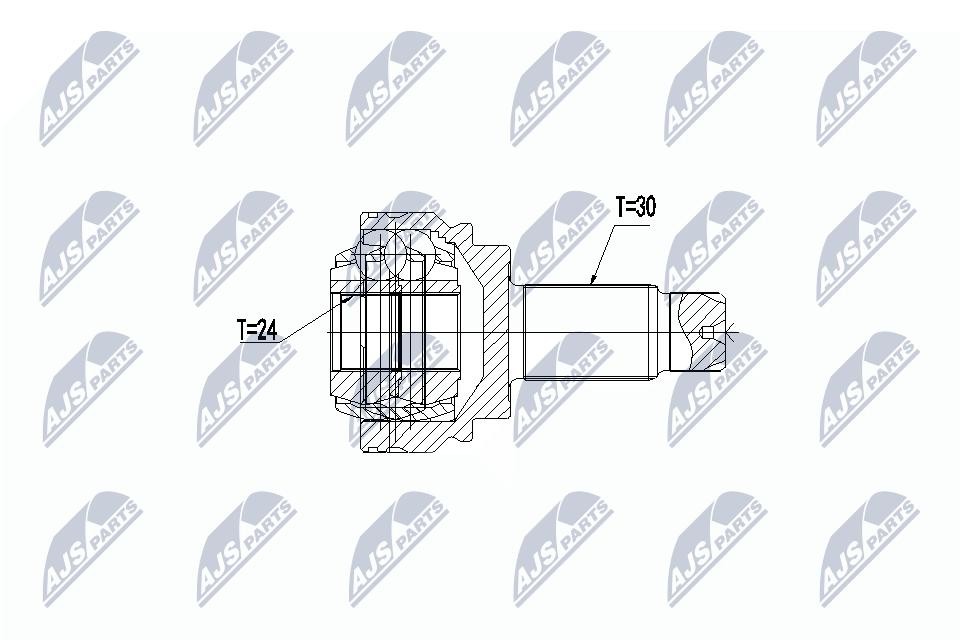 Fits NTY NPZ-BM-012 external joint ⭐UK Stock⭐ - Image 3