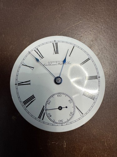 Waltham 1883 Pocket Watch Movement Only - Grade 1, Model 1883, Made in 1897