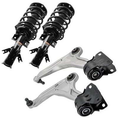 MaXpeedingrods Front Complete Struts Control Arms for 2013-2020 Ford Fusion