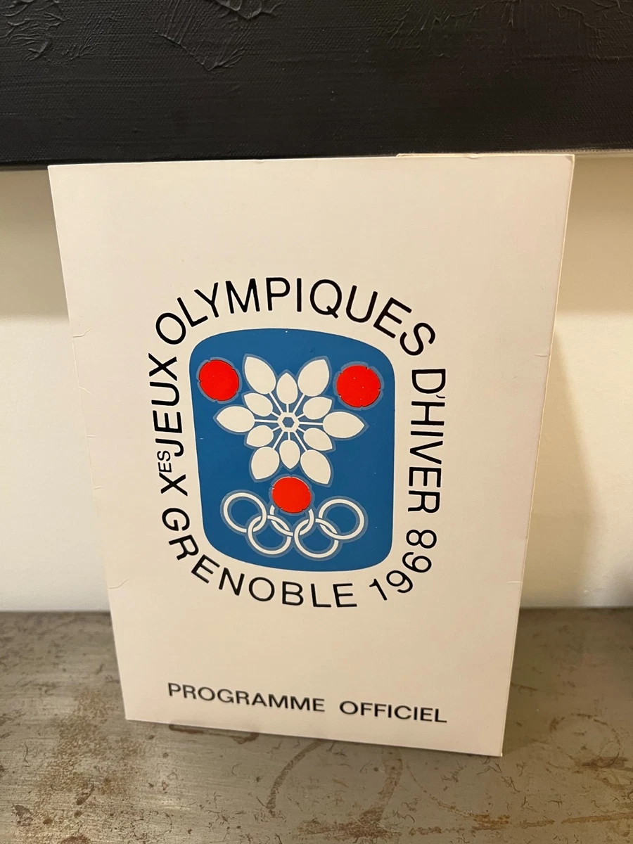 Broche Et Pendentif Jim Shuss - Jeux Olympiques Grenoble 1968 - Collector