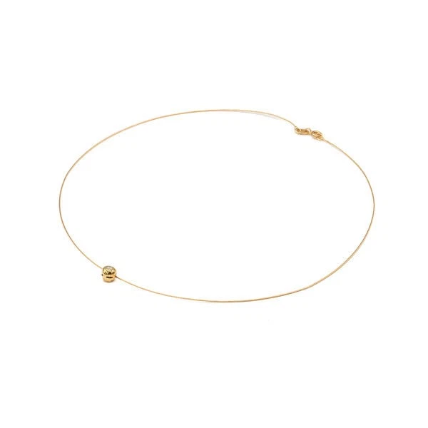 WEMPE Anhänger mit Brillant 0,06 ct. 750 Gold an Schlangenkette 585 Gold 42 cm - Bild 4 von 4