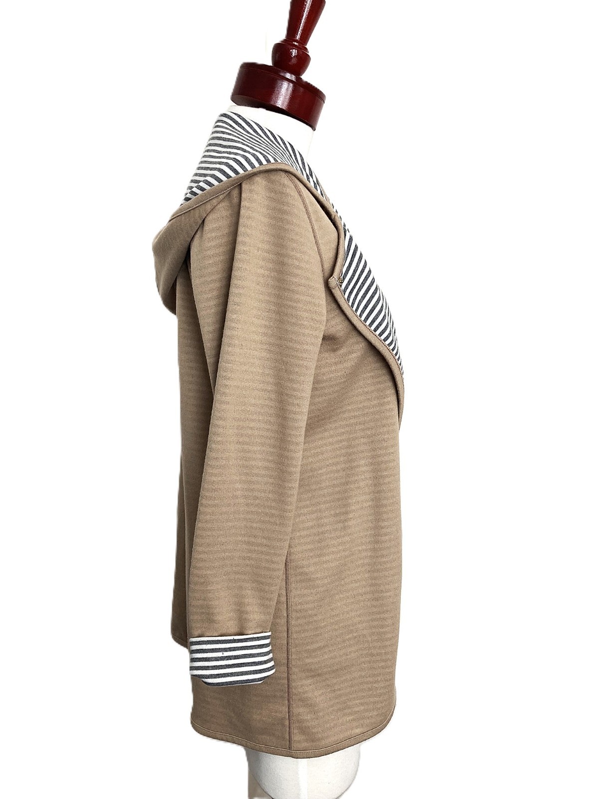 Chico's Zenergy Solid Striped Reversible Cardigan… - image 6