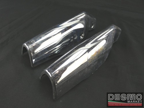Parasteli forcella cromati Ducati Hypermotard 796 1100 *010720* - Foto 4 di 7