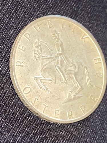 1967 Austria 5 Schilling World Coin - Picture 8 of 11