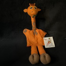 Vintage Rare VHTF Moravska Ustredna Giraffe Puppet Similar To Baby Einstein One