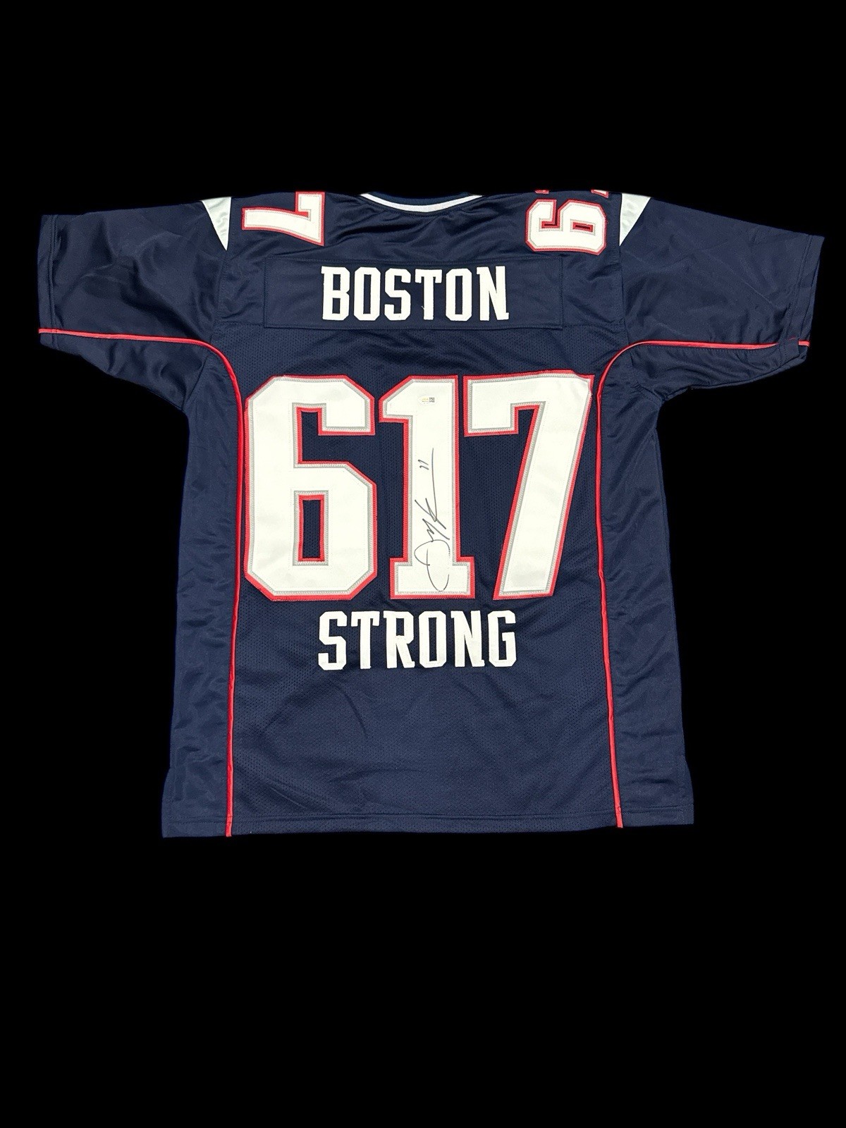 Julian Edelman Autographed Signed New England Patriots AUTO CUSTOM JERSEY w/ JSA CERT 