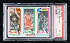 1980-81 Topps Mickey Johnson Tree Rollins Micheal Ray Richardson PSA 8 0e1c