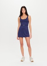 The Upside Sportif Blair Dress $179 Sz Small Tennis Mini Shorts Underneath Blue