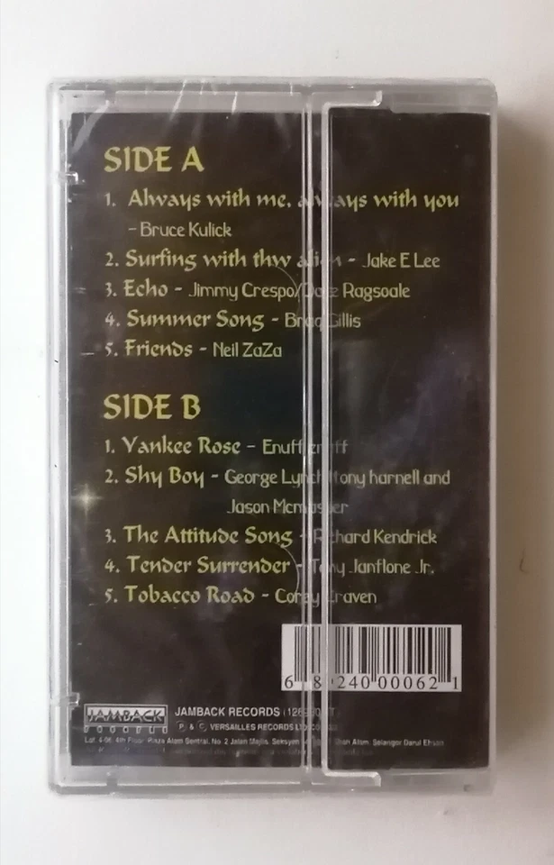 Loads Of Karma A Tribute To Vai Satriani Rare Malaysia Cassette Tape Brand New - Image 2 of 3