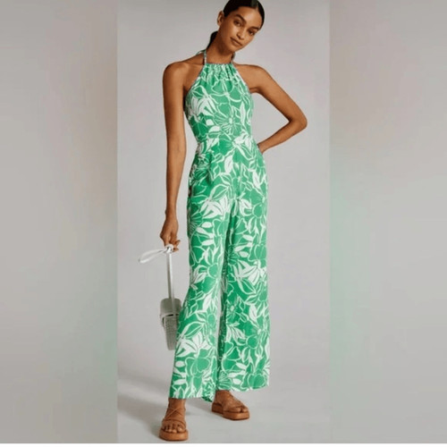 Faithfull the Brand Manora Halter Neck Jumpsuit