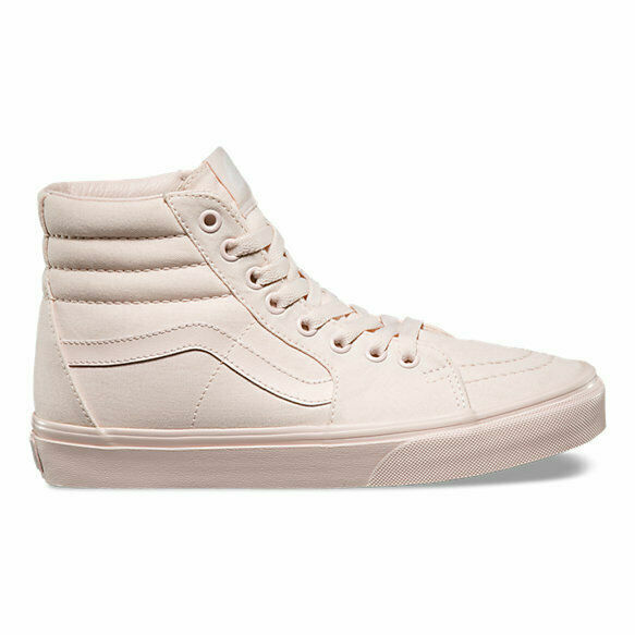 peach high top vans
