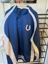 Men's XL Indianapolis Colts On Field Reebok Jacket Stitched NFL