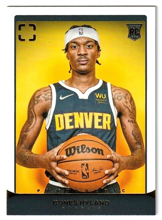 2021-22 PANINI PHOTOGENIC BONES HYLAND RC #127 NBA NUGGETS