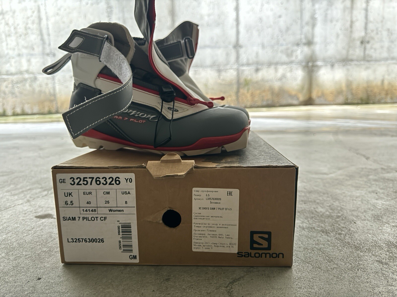 Scarponcini Sci Di Fondo Salomon Nr. 40