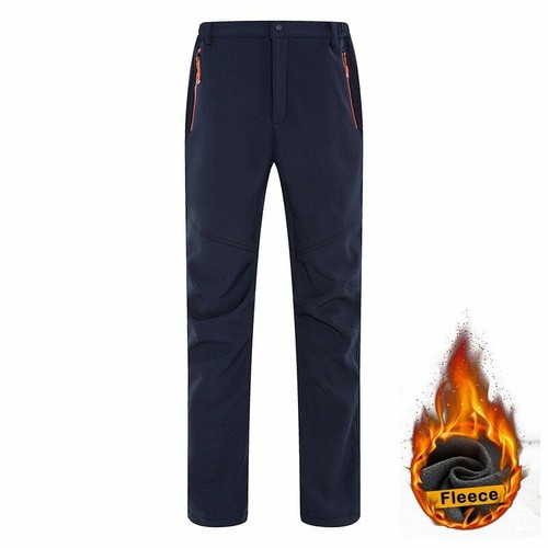 Fleece Softshell Hiking Pants Water 
