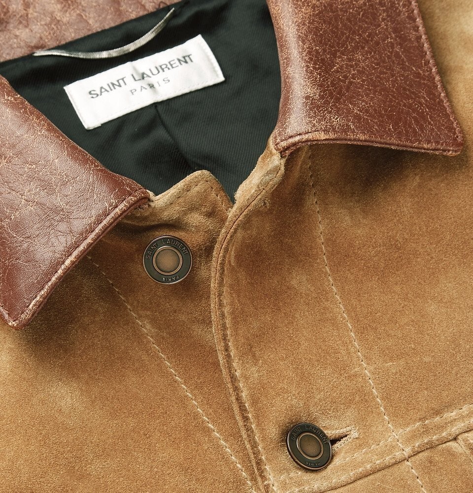 【関税・送料込み】SAINT LAURENT CASUAL JACKETS Saint Laurent Work Jacket in Cotton Canvas and Corduroy
