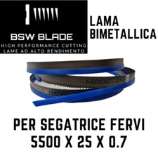5500x25x0.7 Band Blade for Sawmills