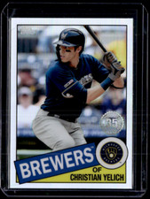 2020 Topps Chrome Baseball - 1985 35th Anniversary Christian Yelich #85TC-15
