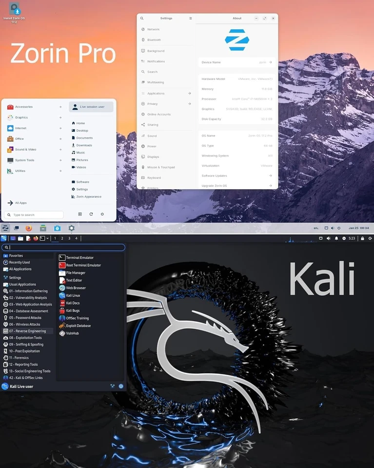 25-in-1, Bootable USB Drive for Linux Zorin, Mint, Kali, Ubuntu, Tails, Debian - Image 4 of 4