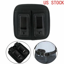 US Tactical Concealed Carry Magazine Pouch IWB Double Mag Holster Black