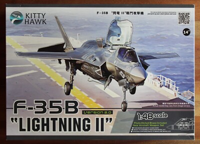 Lockheed-Martin F-35B LIGHTNING II 1:48 KittyHawk (USNavy/Marines)