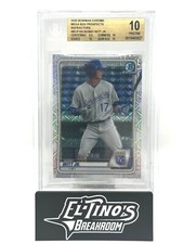 BOBBY WITT JR 2020 Bowman Chrome Mojo Refractor BGS 10 PRISTINE ROYALS